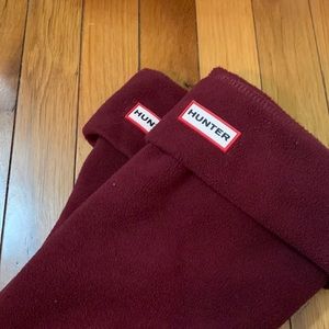 Hunter fleece socks, size M